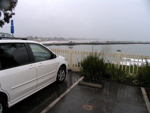 Stormy morning in Santa Cruz