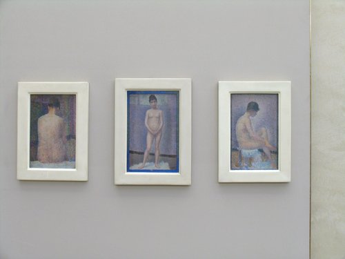 In the Pointillist gallery