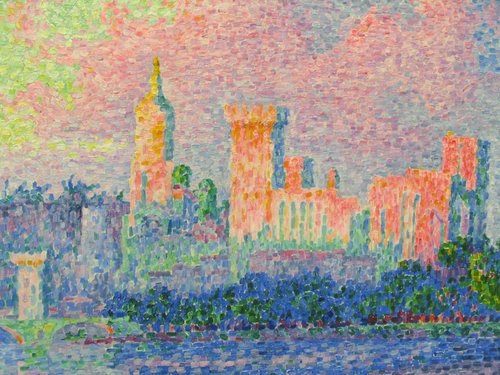 In the Pointillist gallery