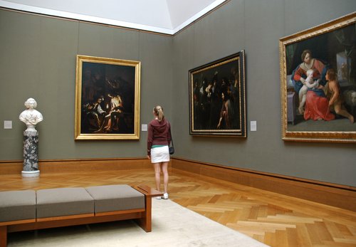 In the Getty Museum