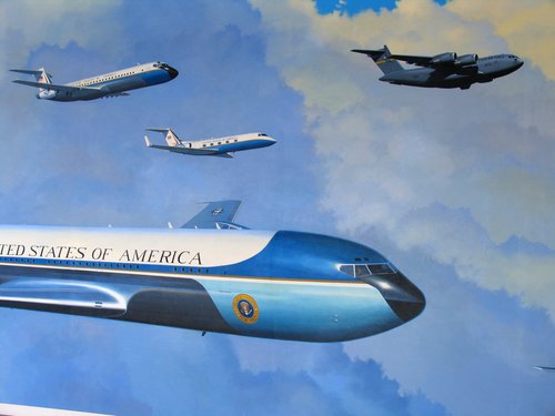 Air Force One Painting