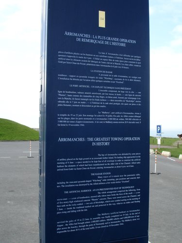 Arromanches Artificial Harbor