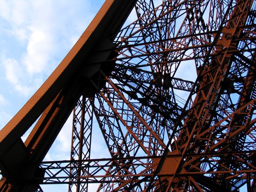 Eiffel Tower (Structure Detail)