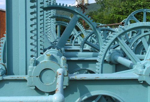 Water works gearing