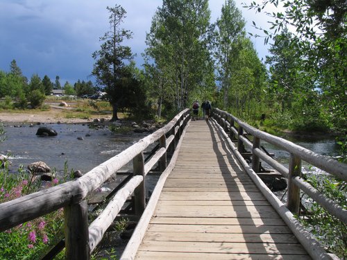 Bridge to Exum Mountain Guides