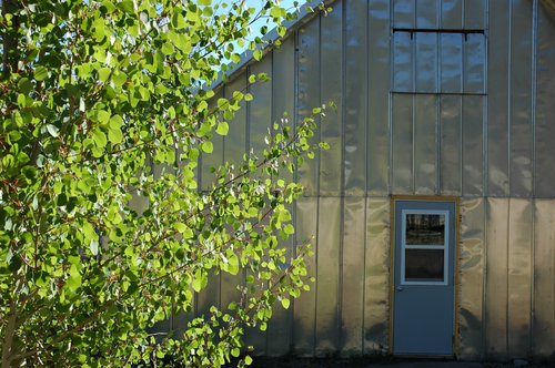 Sheet Metal Building and Aspen