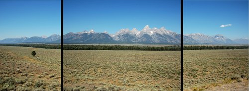 Teton Morning (Panorama)
