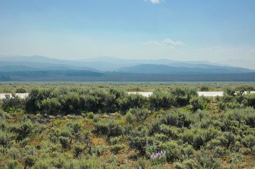 Smoke Over the Gros Vente Range