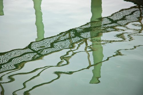 Dock Gangway (Reflection)
