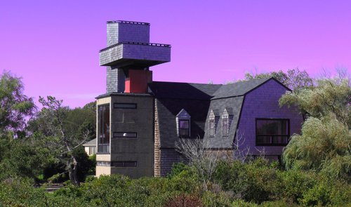 Deck in a Purple Sky