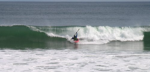 Surf Kayaking at Hampton