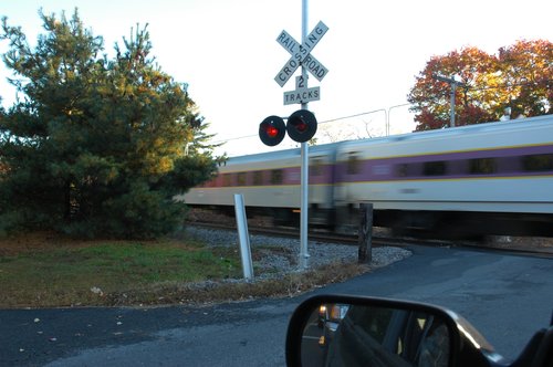 Railroad Crossing (with mystery wire)