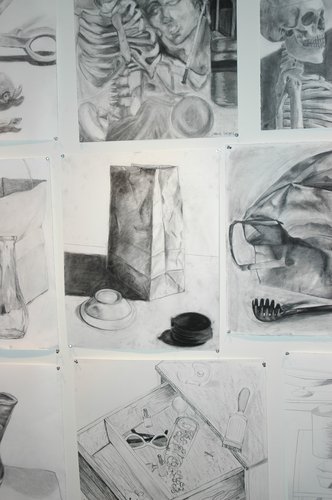 First year drawing class