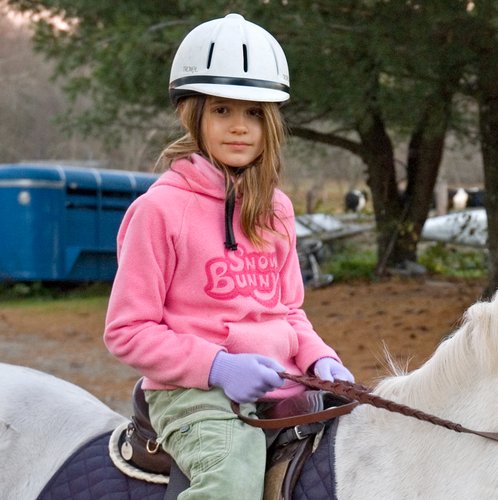 Alana on Merlin (Portrait crop)