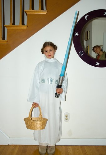 Princess Leia (with Her Light Saber)