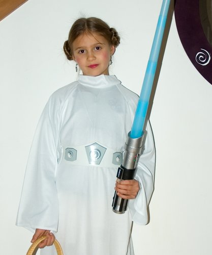 Princess Leia (with Her Light Saber)