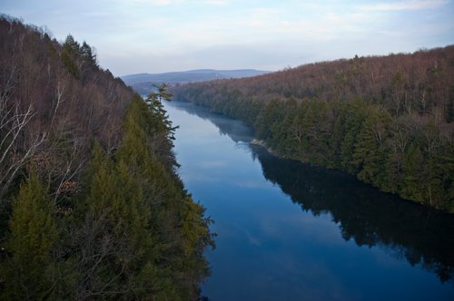 Connecticut River Valley at Dusk