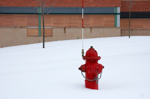 Ice Storm (Red Fire Hydrant)