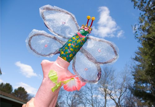 Flight of the 'Fairy God-Moth'